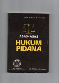 Image of Asas-Asas Hukum Pidana